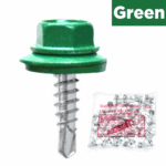 SDS Kirby Screw #14x1", Green, Nilli Taiwan