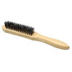Steel Wire Brush, Black; China