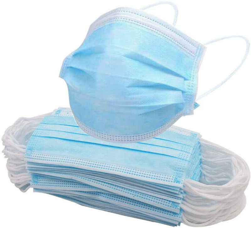Surgical Dust Mask Blue; China - Image 2