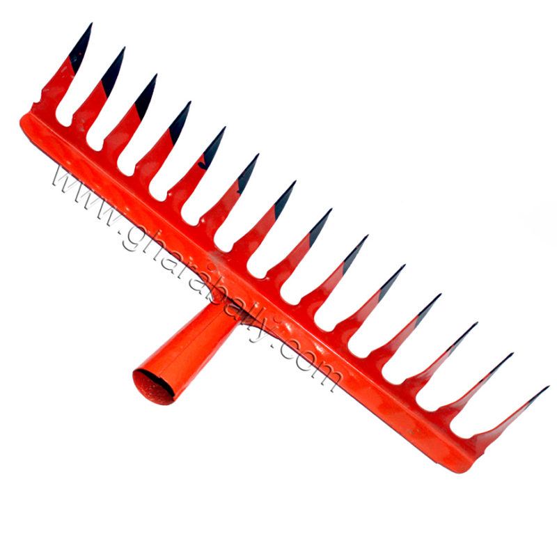 Garden Rake Orange 14T China - Image 2