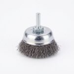 Cup Brush, Crimped W/ Shaft, Sali