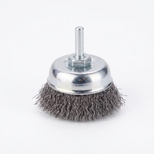 Cup Brush, Crimped W/ Shaft, Sali
