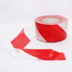Warning Tape, Red & White 7cm, M#500, Dockers, UAE