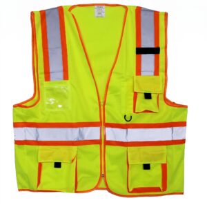 Safety Jacket P05 Cloth Green