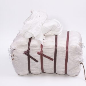 Cotton Rags White Small Stitched; Pakistan