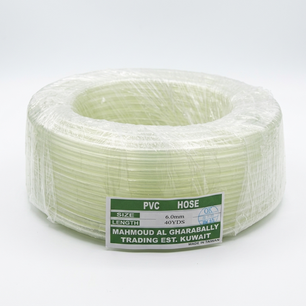 Pvc Clear Hoses, 40Yrd Taiwan