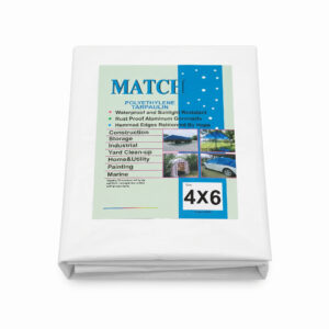 Nylon Tarpaulin. White (50GSM)