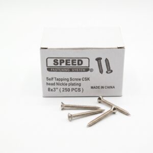 Self Tapping Screw, CSK, NP, #8, China