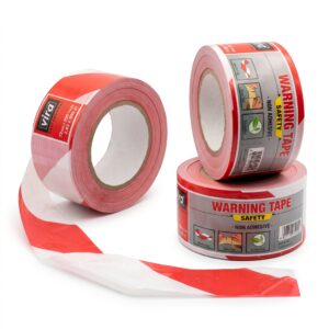 Warning Tape R+W 7cm X 300Yds, Vira; UAE