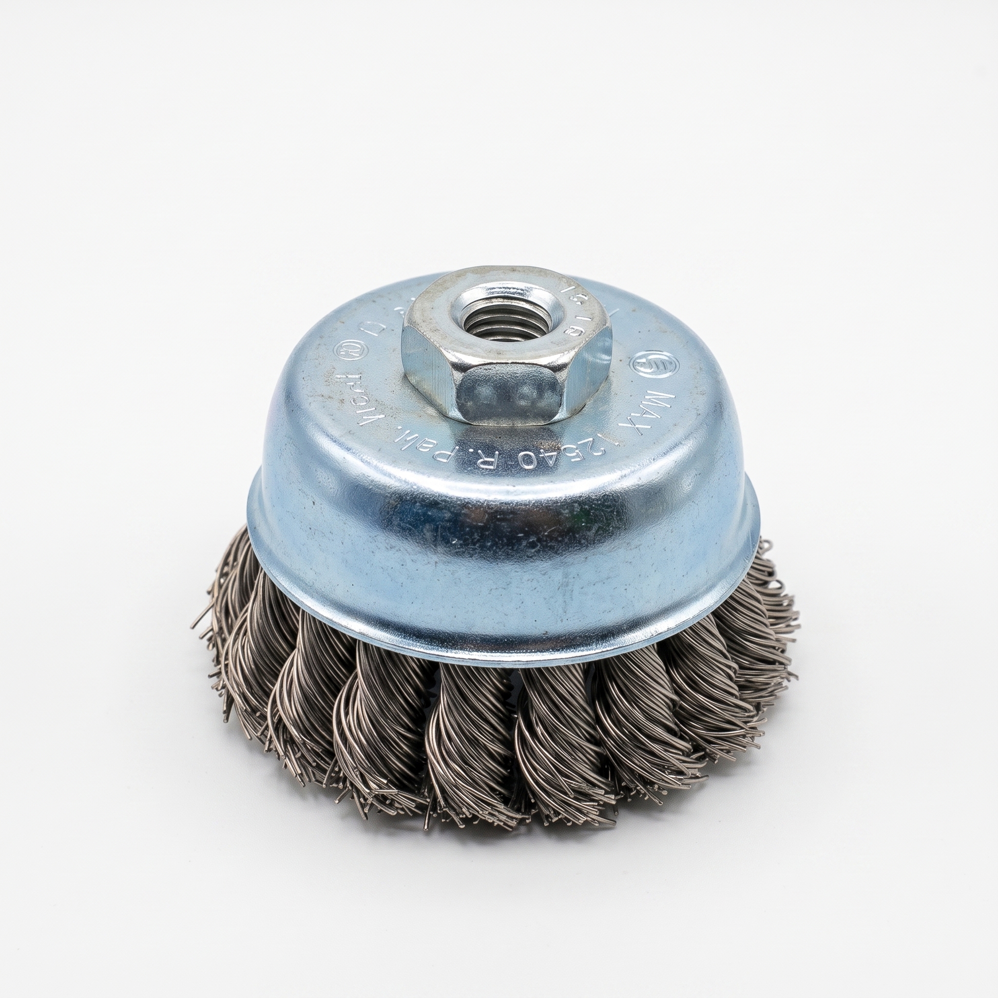 Cup Brush Twisted Stainless Steel, Sali