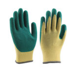 Latex Coated Gloves Green China