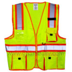 Safety Jacket P05 Net Green