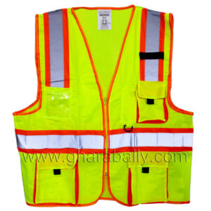 Safety Jacket P05 Net Green