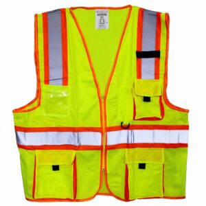 Safety Jacket P05 Net Green