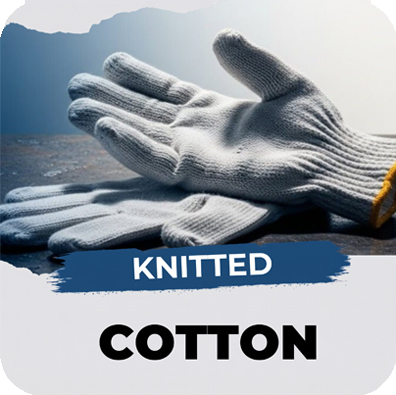 Knitted Cotton Gloves